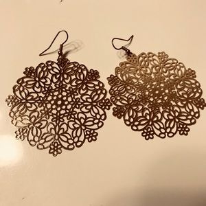 Floral earrings